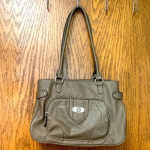Taupe Shoulder Bag